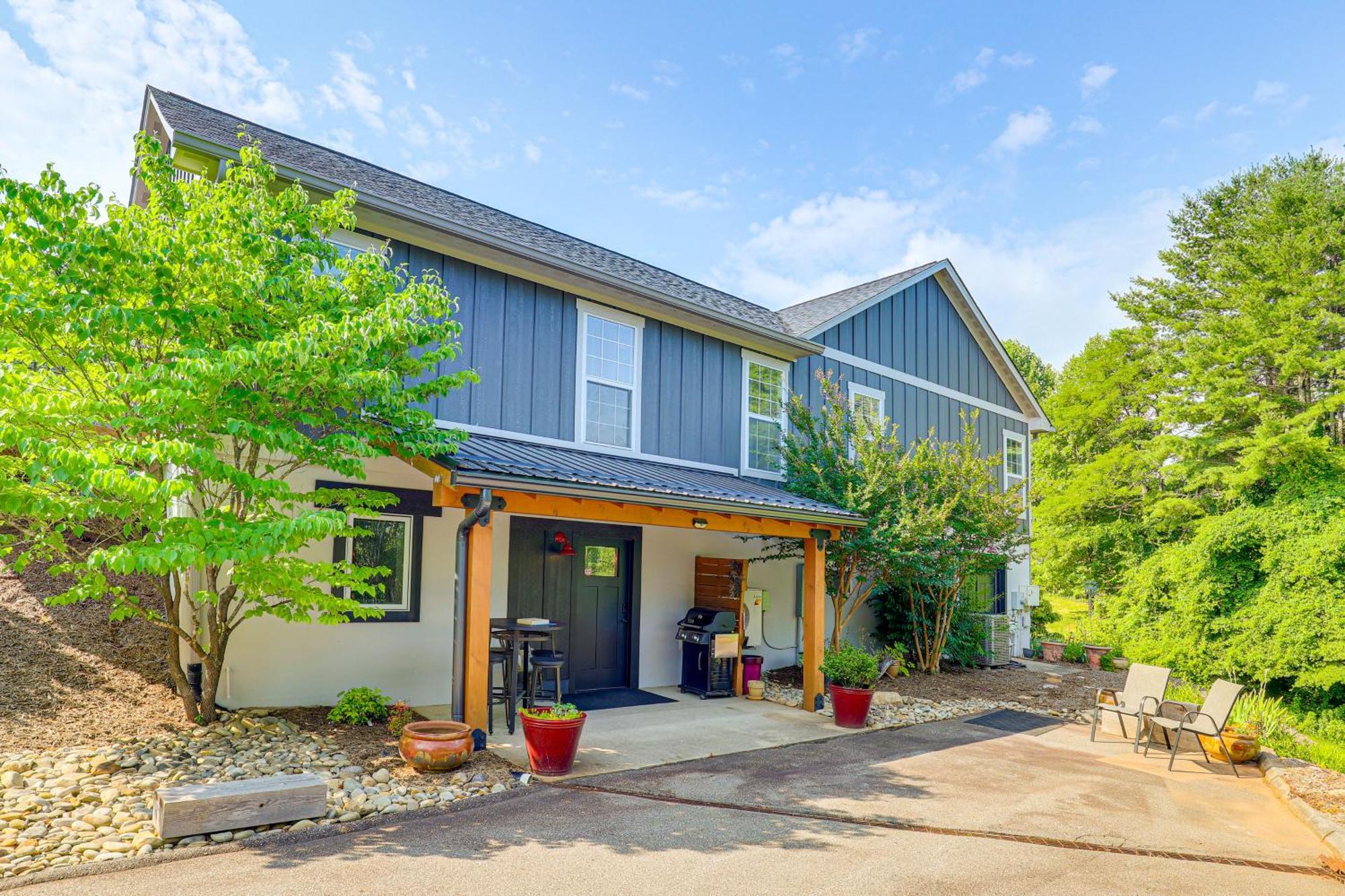 Modern Weaverville Apartment - Walk To Downtown! Extérieur photo